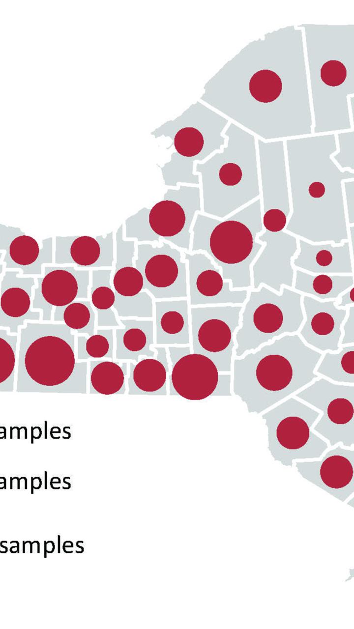 CWD map from 2011-2021