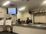 Dr Schuler discussing CWD