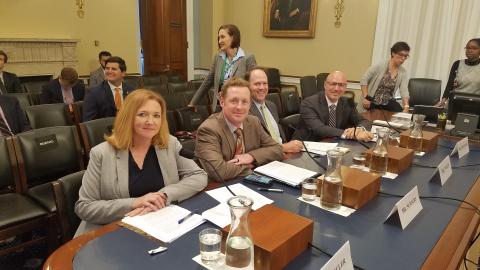 Panel of invited experts ready to discuss CWD before the U.S. House Natural Resource Committee – Oversight Subcommittee
