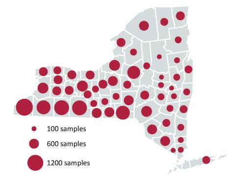 CWD map from 2011-2021