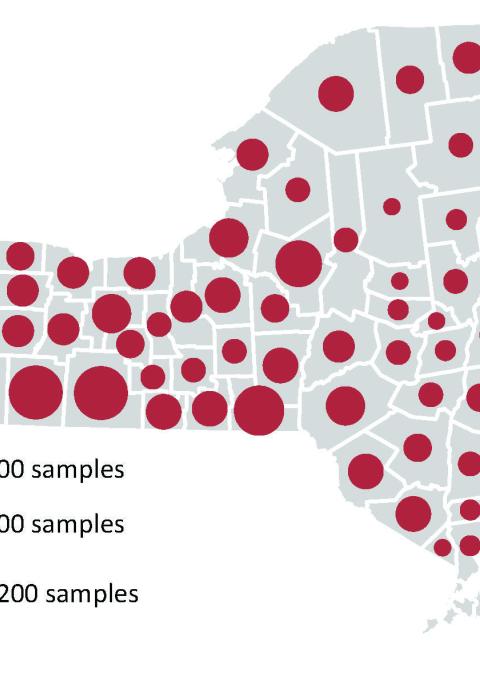 CWD map from 2011-2021