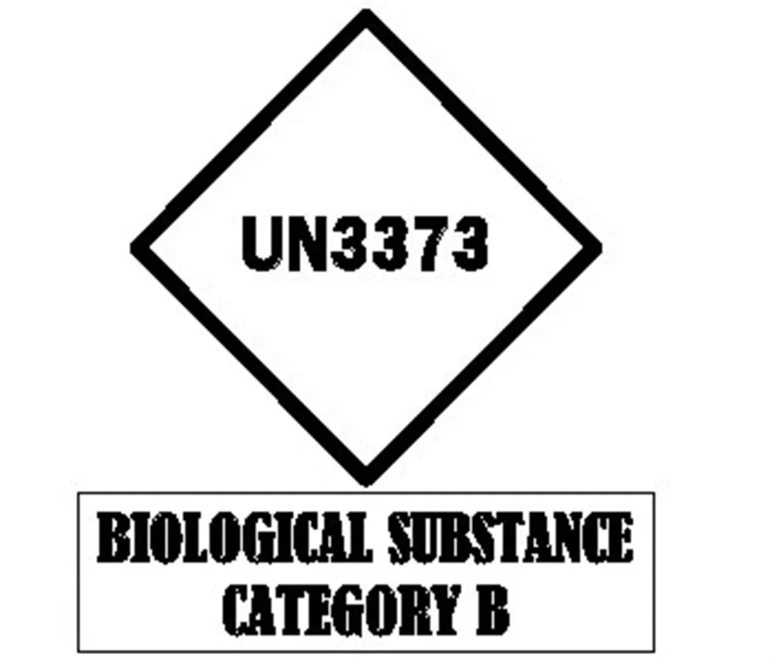 Thumbnail of UN 3373 label