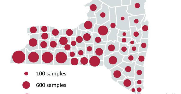 CWD map from 2011-2021