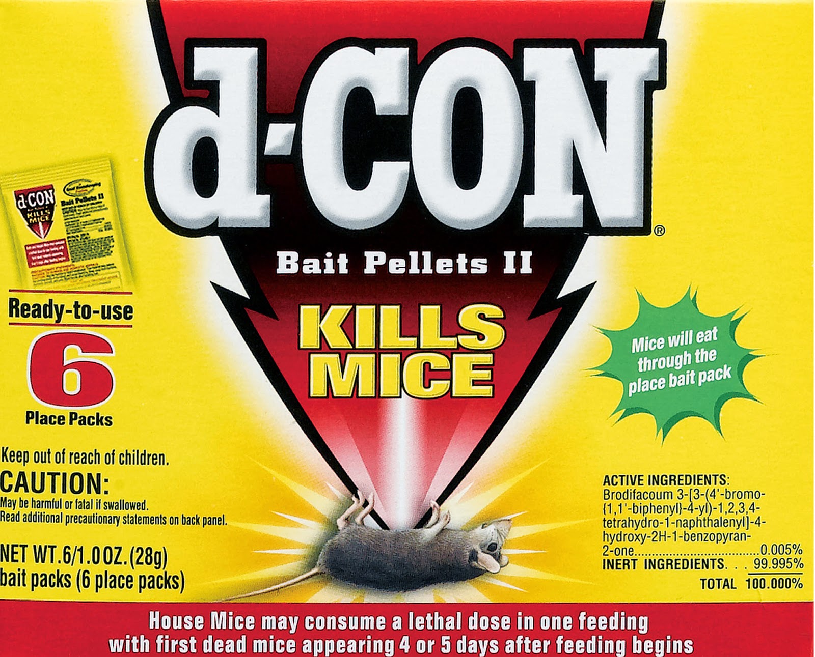 dCon mouse bait package image